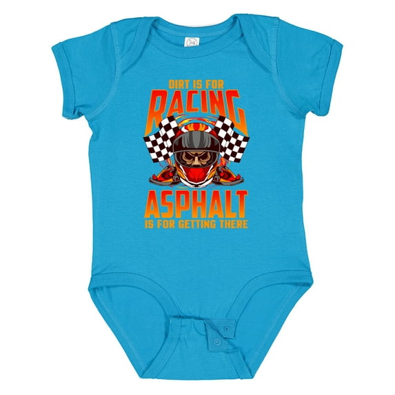 Inktastic Dirt Biking Motocross Racing Boys Baby Bodysuit