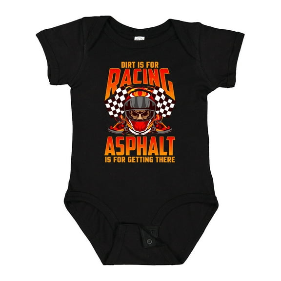 Inktastic Dirt Biking Motocross Racing Boys Baby Bodysuit