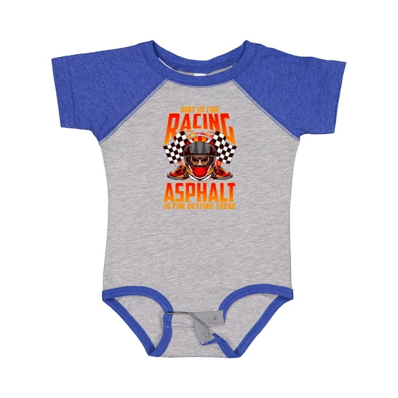 Inktastic Dirt Biking Motocross Racing Boys Baby Bodysuit