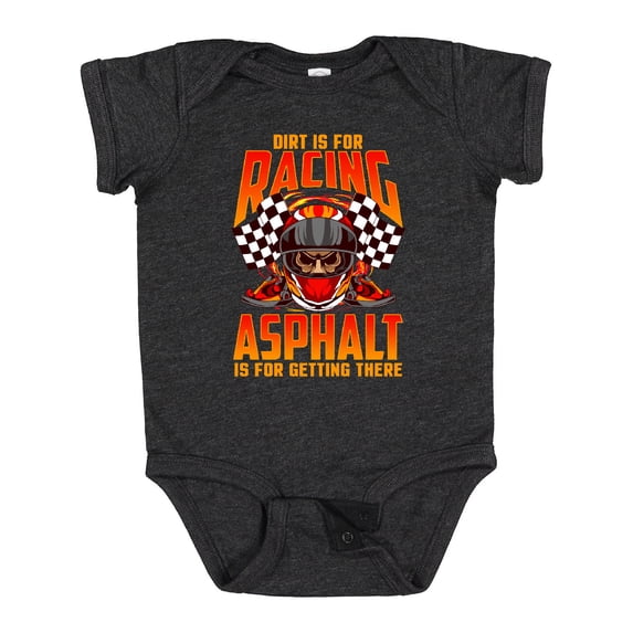 Inktastic Dirt Biking Motocross Racing Boys Baby Bodysuit
