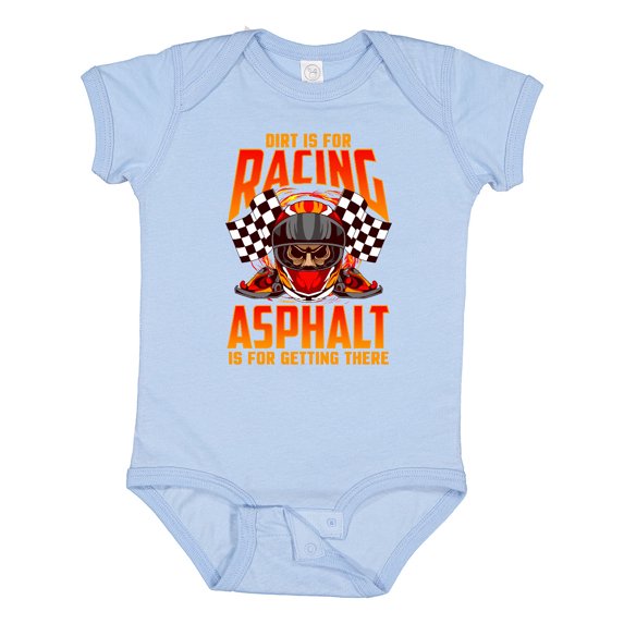 Inktastic Dirt Biking Motocross Racing Boys Baby Bodysuit