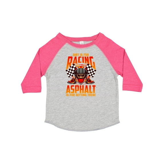 Inktastic Dirt Biking Motocross Racing Boys Toddler T-Shirt