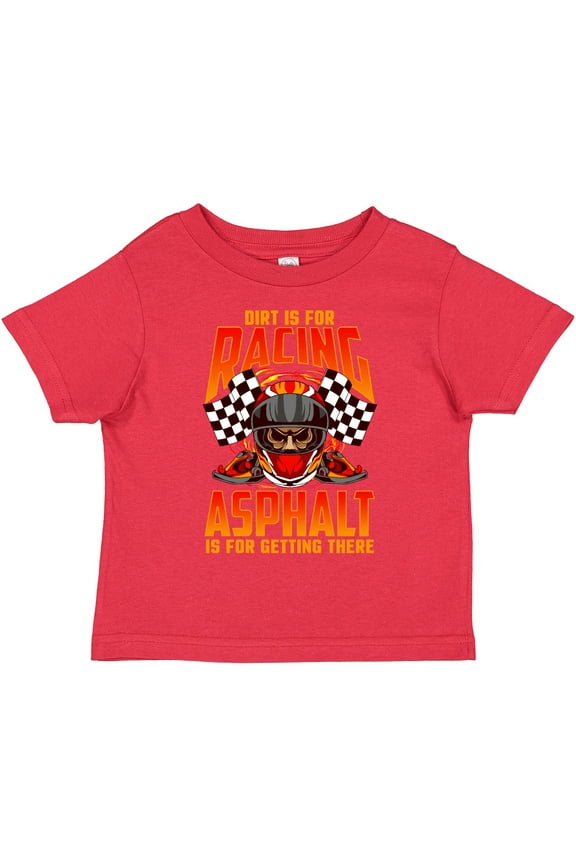 Dirt Biking Motocross Racing Boys Toddler T-Shirt
