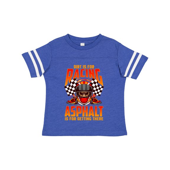 Inktastic Dirt Biking Motocross Racing Boys Toddler T-Shirt