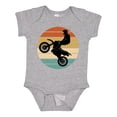 thumbnail image 1 of Inktastic Dirt Biking Motocross Retro Boys or Girls Baby Bodysuit, 1 of 5