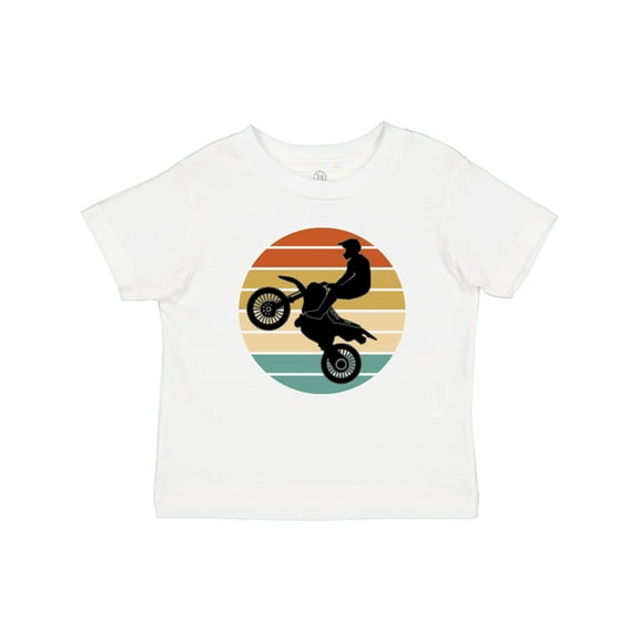 Inktastic Dirt Biking Motocross Retro Boys or Girls Baby T-Shirt