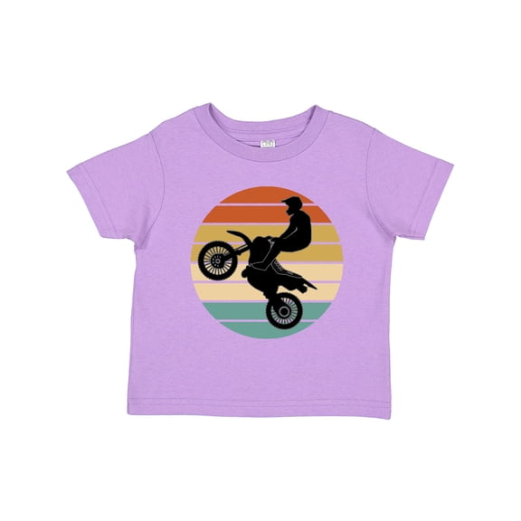 Inktastic Dirt Biking Motocross Retro Boys or Girls Toddler T-Shirt