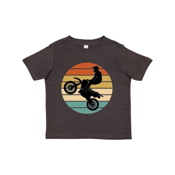 Inktastic Dirt Biking Motocross Retro Boys or Girls Toddler T-Shirt
