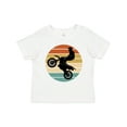 thumbnail image 1 of Inktastic Dirt Biking Motocross Retro Boys or Girls Toddler T-Shirt, 1 of 5