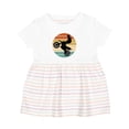 thumbnail image 1 of Inktastic Dirt Biking Motocross Retro Girls Baby Dress, 1 of 5