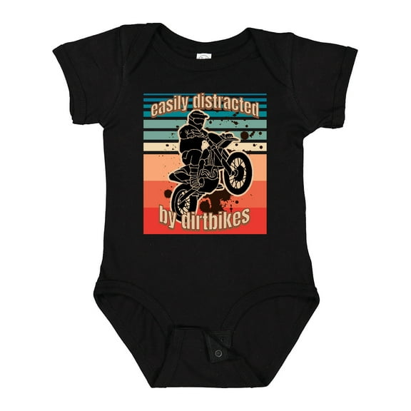 Inktastic Dirt Biking off Road Motocross Boys or Girls Baby Bodysuit