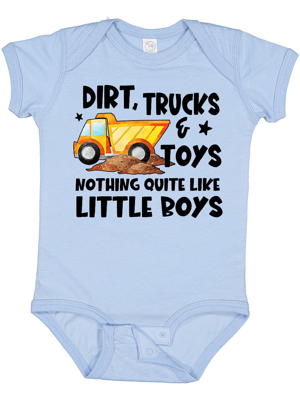 Inktastic Dirt Trucks and Toys Nothing Quite Like Little Boys Boys Baby