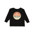 thumbnail image 1 of Inktastic Disc Golfer Vintage Classic Boys or Girls Long Sleeve Toddler T-Shirt, 1 of 5