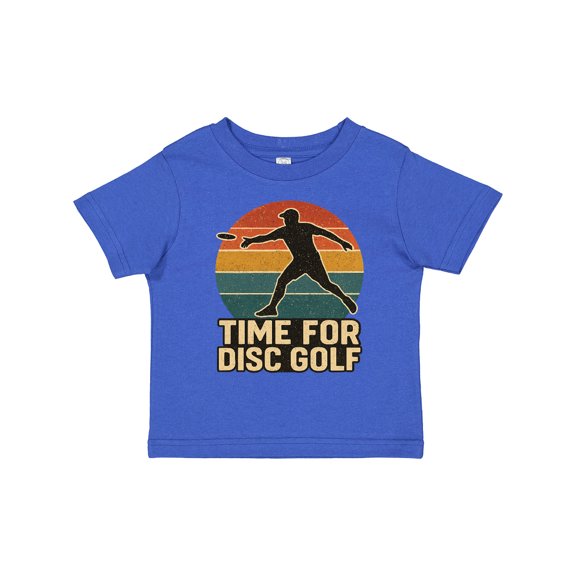 Inktastic Disc Golfing Time for Disc Golf Boys Toddler T-Shirt