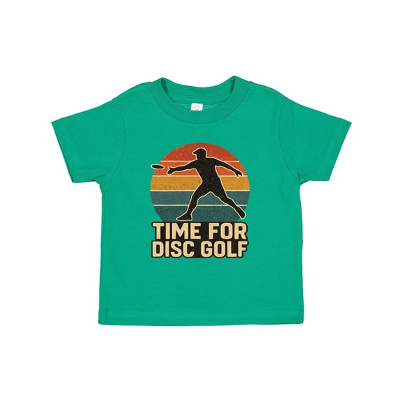 Inktastic Disc Golfing Time for Disc Golf Boys Toddler T-Shirt