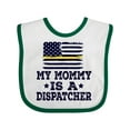 thumbnail image 1 of Inktastic Dispatcher Mom Emergency Boys or Girls Baby Bib, 1 of 4