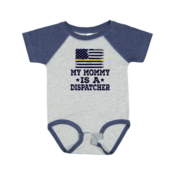 Inktastic Dispatcher Mom Emergency Boys or Girls Baby Bodysuit