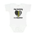 thumbnail image 1 of Inktastic Dispatcher Mom Emergency Gold Line Flag Boys or Girls Baby Bodysuit, 1 of 5