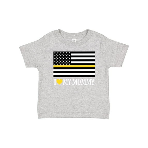Inktastic Dispatcher Mom Flag Boys or Girls Baby T-Shirt