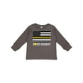 thumbnail image 1 of Inktastic Dispatcher Mom Flag Boys or Girls Long Sleeve Toddler T-Shirt, 1 of 5
