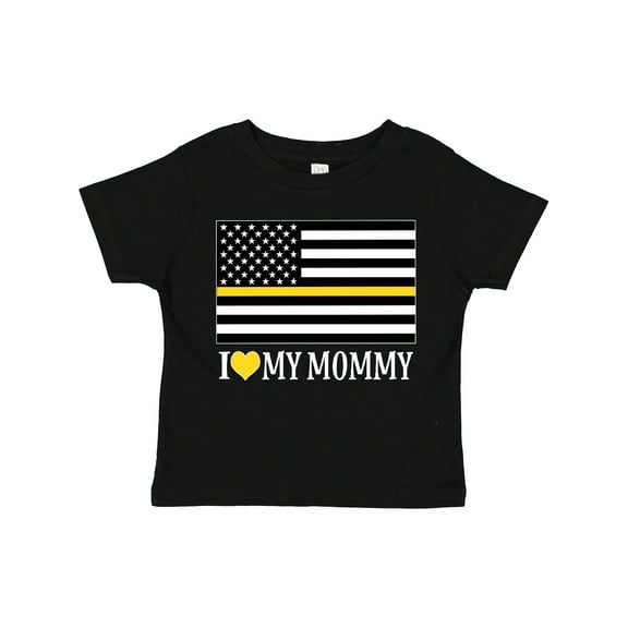 Inktastic Dispatcher Mom Flag Boys or Girls Toddler T-Shirt