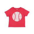 thumbnail image 1 of Inktastic Distressed Baseball in White Boys or Girls Baby T-Shirt, 1 of 5