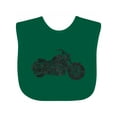 thumbnail image 1 of Inktastic Distressed Motorcycle Boys or Girls Baby Bib, 1 of 4
