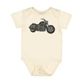 thumbnail image 1 of Inktastic Distressed Motorcycle Boys or Girls Baby Bodysuit, 1 of 5