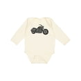 thumbnail image 1 of Inktastic Distressed Motorcycle Boys or Girls Long Sleeve Baby Bodysuit, 1 of 5