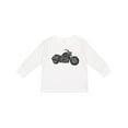 thumbnail image 1 of Inktastic Distressed Motorcycle Boys or Girls Long Sleeve Toddler T-Shirt, 1 of 5