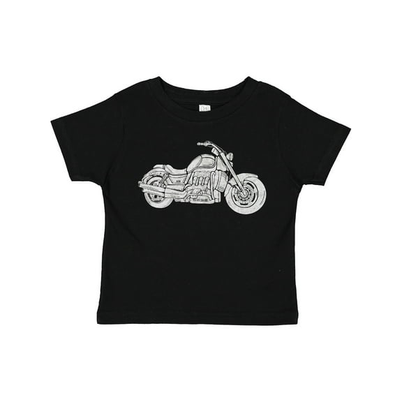 Inktastic Distressed Motorcycle Boys or Girls Toddler T-Shirt