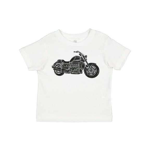 Inktastic Distressed Motorcycle Boys or Girls Toddler T-Shirt