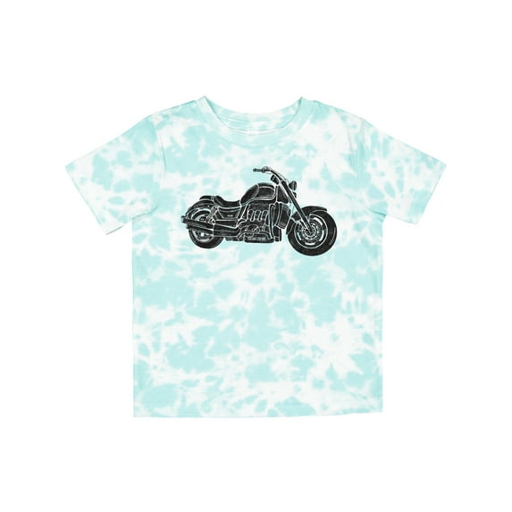 Inktastic Distressed Motorcycle Boys or Girls Toddler T-Shirt