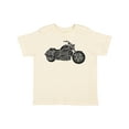 thumbnail image 1 of Inktastic Distressed Motorcycle Boys or Girls Toddler T-Shirt, 1 of 5
