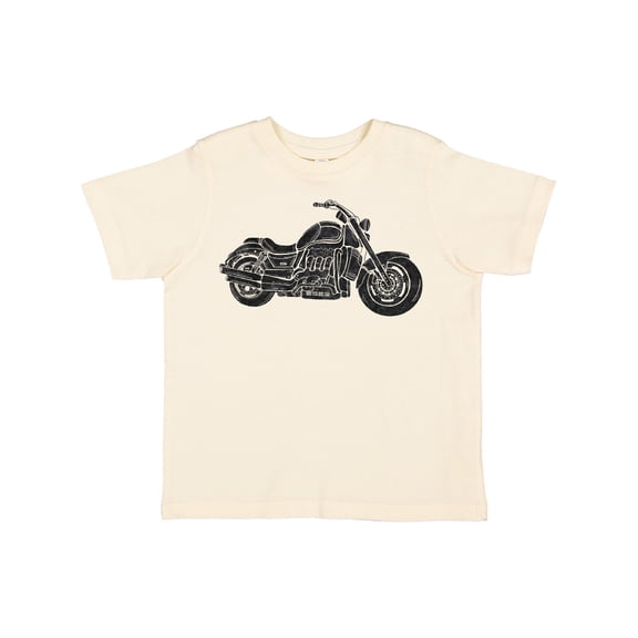 Inktastic Distressed Motorcycle Boys or Girls Toddler T-Shirt