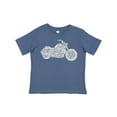 thumbnail image 1 of Inktastic Distressed Motorcycle Boys or Girls Toddler T-Shirt, 1 of 5