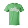 thumbnail image 1 of Inktastic Distressed Motorcycle T-Shirt, 1 of 5