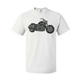 thumbnail image 1 of Inktastic Distressed Motorcycle T-Shirt, 1 of 5