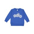 thumbnail image 1 of Inktastic Distressed Motorcycle Toddler Sweatshirt, 1 of 4