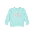 thumbnail image 1 of Inktastic Distressed Motorcycle Toddler Sweatshirt, 1 of 4