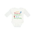 thumbnail image 1 of Inktastic Dj Like Daddy Boys or Girls Long Sleeve Baby Bodysuit, 1 of 5