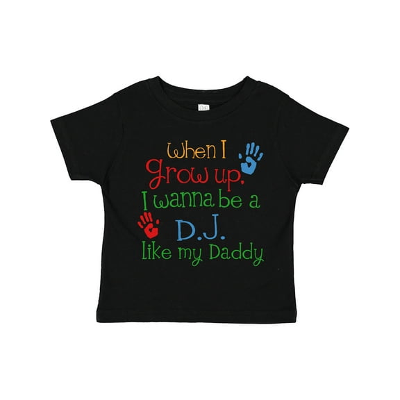 Inktastic Dj like Daddy Boys or Girls Toddler T-Shirt