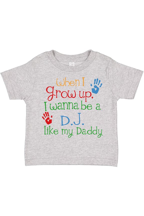 Dj like Daddy Boys or Girls Toddler T-Shirt