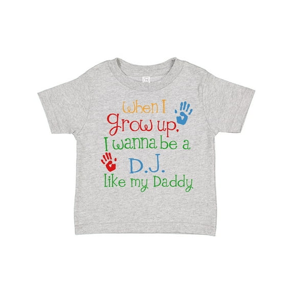 Inktastic Dj like Daddy Boys or Girls Toddler T-Shirt