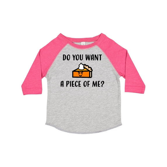 Inktastic Do You Want a Piece of Me Pumpkin Pie Boys or Girls Toddler T-Shirt