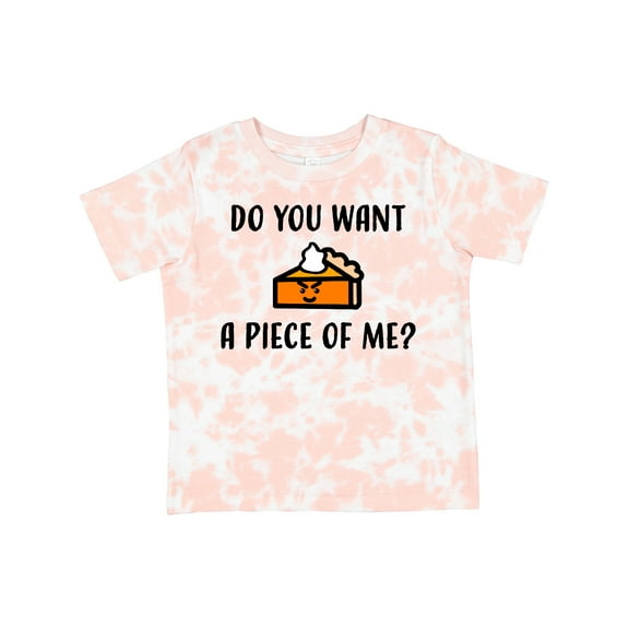 Inktastic Do You Want a Piece of Me Pumpkin Pie Boys or Girls Toddler T-Shirt