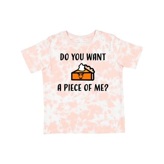 Inktastic Do You Want a Piece of Me Pumpkin Pie Boys or Girls Toddler T-Shirt