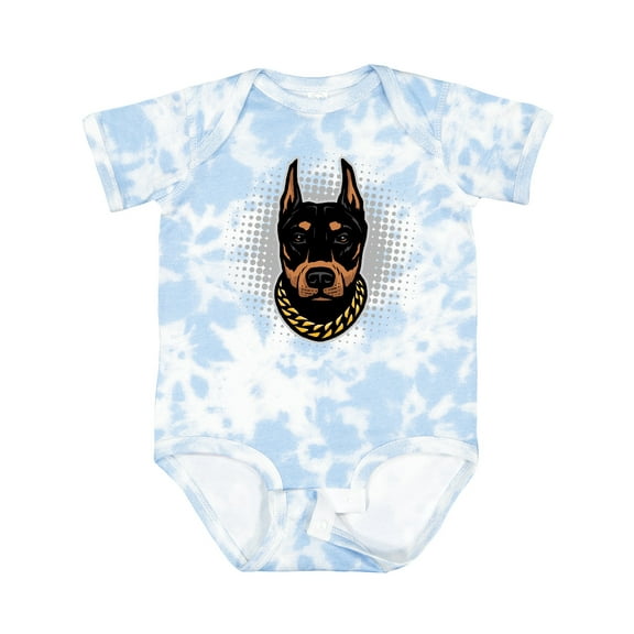 Inktastic Doberman Dog Boys or Girls Baby Bodysuit