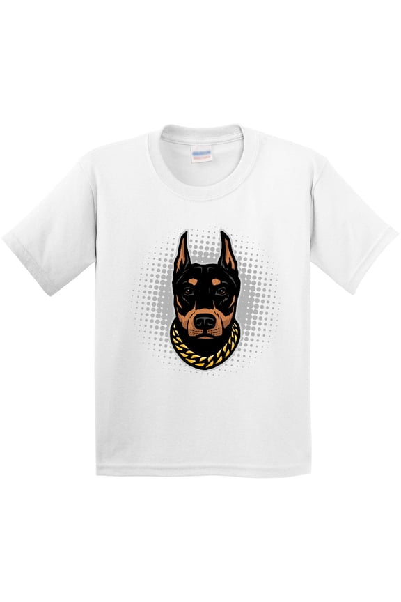 Doberman Dog Youth T-Shirt