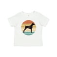 thumbnail image 1 of Inktastic Doberman Dog Retro Sunset Boys or Girls Baby T-Shirt, 1 of 5